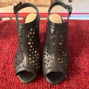 CL Gladiator Peep Toe Heels